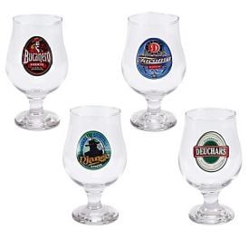 Jogo de Taças de Vidro Happy Hour Ruvolo 380Ml - Sortida