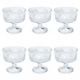 Jogo De Taças Sobremesa 230 Ml Havan Casa 6 Peças - Berlim