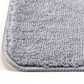 Jogo De Tapetes Para Banheiro Firenze 3 Peças Havan Casa - Cinza