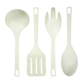 Jogo De Utensílios Marfim Evo Produto - 4 Peças
