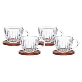 Jogo de Xícaras de Café Montecarlo 8 Peças Hauskraft - 180ml