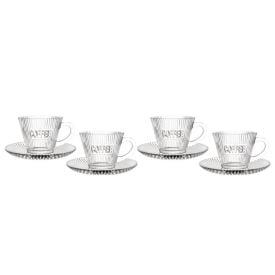 Jogo de Xícaras Print 8 Peças Hauskraft - 180ml