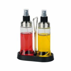 Jogo Galheteiro De Vidro Spray Hauskraft 170 Ml - 3 Peças 