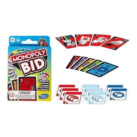 Jogo Monopoly Bid Hasbro - F1699