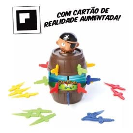 Jogo Pula Pirata 2011 Estrela - Marrom