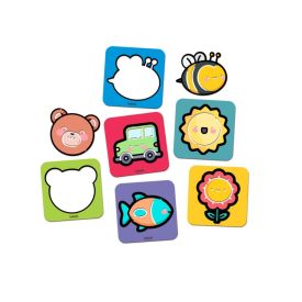 Jogo Vamos Desenhar Figuras Vazadas - Brinquedos Babebi