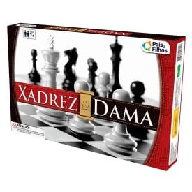 Jogos Damas Ludo E Trilha Caixa De Madeira Gala - 2212