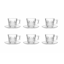 Jogo de Xícaras para Café Spire 90Ml L'hermitage 12 Peças - SPIRE