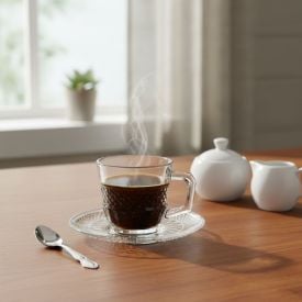 Jogo de Xícaras para Café Tressê 90Ml L'hermitage 12 Peças - TRESSE