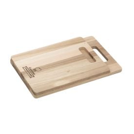 Kit 2 Tábuas de Servir com Alça Eucalipto 2 Peças Stolf