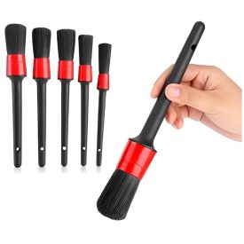 Kit 5 Pincéis Para Limpeza Automotivo Meghazine