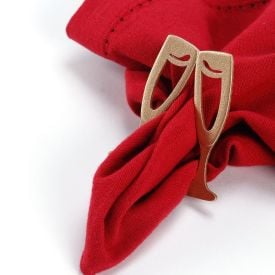 Kit Anel de Guardanapos Sortidos Havan Casa 4 Peças - Taças