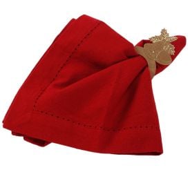 Kit Anel de Guardanapos Sortidos Natal Havan Casa 4 Peças - Sinos