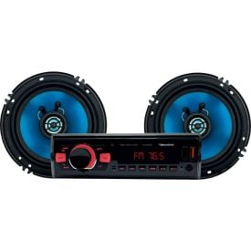Kit Auto Radio com Alto Falante 6" Roadstar Rs-2660Br Smart Kit