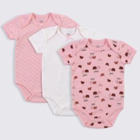 Kit Body Bebê 3 Peças Yoyo Baby