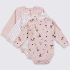 Kit Boby Bebê Manga Longa 3 Peças Yoyo Baby