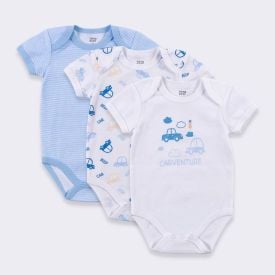 Kit Body Bebê 3 Peças Yoyo Baby