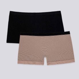 Kit Calcinhas Boxer Com 2 Unidade Seamless DelRio