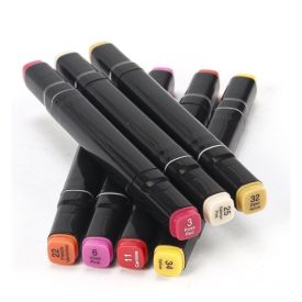 Kit Canetinhas 48 Cores Ponta Dupla Art Maker - Magic Kids