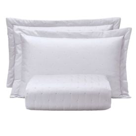 Kit Cobre Leito King Toque de Algodão Havan Casa - Branco