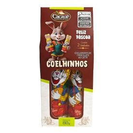 Kit Coelho de Chocolate Ao Leite Cacauê - 80g