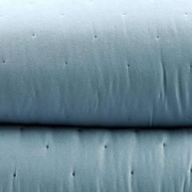 Kit Colcha Casal 100% Poliéster Elegance Havan Casa 3 pçs - Azul