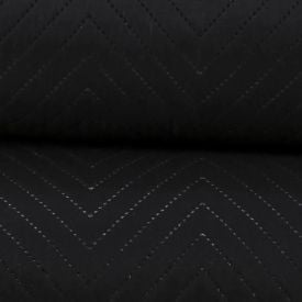 Kit Colcha Casal Lisa Versalhes Havan Casa 3 pçs - Preto