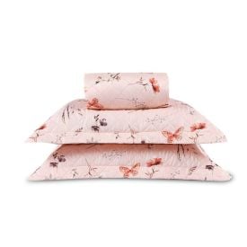 Kit Colcha Casal Versalhes Havan Casa 3 pçs - Floral Rose