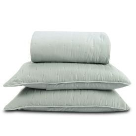 Kit Colcha King Lisa Elegance Havan Casa 3 Pçs - Verde