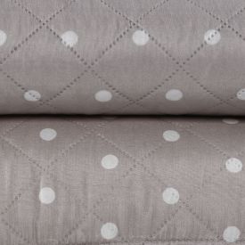 Kit Colcha King Poá Versalhes Havan Casa 3 Peças - Bege 