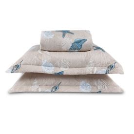 Kit Colcha King Estampada Versalhes Havan Casa 3 pçs - Oceano