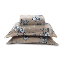 Kit Colcha King Estampada Versalhes Havan Casa 3 pçs - Azul Linho