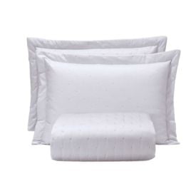 Kit Colcha King Requinte Havan Casa - Branco