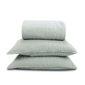 Kit Colcha Queen Lisa Elegance Havan Casa 3 Pçs - Verde