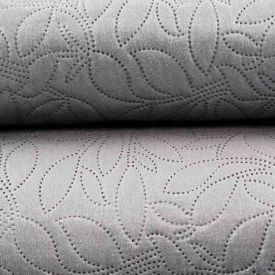 Kit Colcha Queen Lisa Versalhes Havan Casa 3 pçs - Cinza Amianto