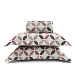 Kit Colcha Queen Versalhes Havan Casa 3 Peças - Devon Cinza Geo