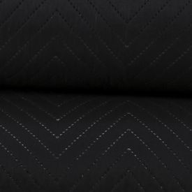 Kit Colcha Queen Versalhes Lisa Havan Casa 3 pçs - Preto