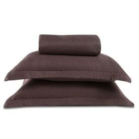 Kit Colcha Queen Versalhes Lisa Havan Casa 3 pçs - Cabocla