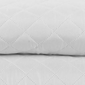 Kit Colcha Solteiro Versalhes Lisa Havan Casa 2 pçs - Branco