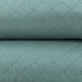 Kit Colcha Solteiro Versalhes Lisa Havan Casa 2 pçs - Verde