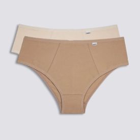 Kit com 2 Calcinhas Reforçado Cotton DelRio