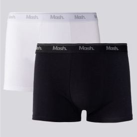 Kit 2 Cuecas Boxer Algodão Mash