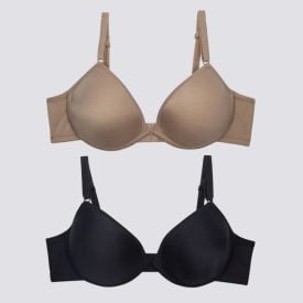 Kit com 2 Sutiãs com Bojo Delrio