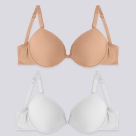 Kit com 2 Sutiãs com Bojo Delrio