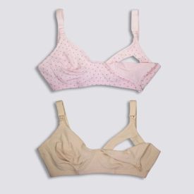 Kit com 2 Sutiãs Amamentação Duo DelRio