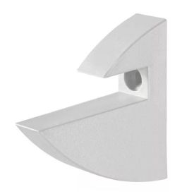 Kit com 3 Prateleiras com Suporte 20X60 cm Prat-K - Branco