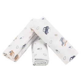 Kit Cueiro Com 3 Peças 80X80 Cm Havan Baby - Carros