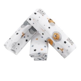 Kit Cueiro Com 3 Peças 80X80 Cm Havan Baby - Safari