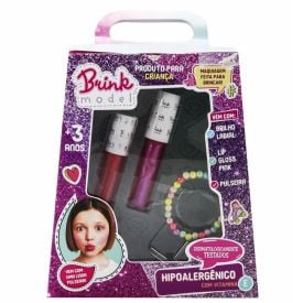 Kit De Batom Boca Pink Brink Model - 2079