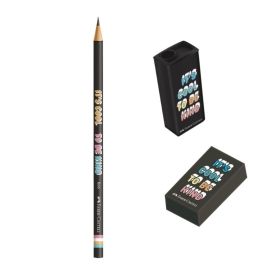 Kit Escolar Poster 4 Peças Faber Castell - Preto